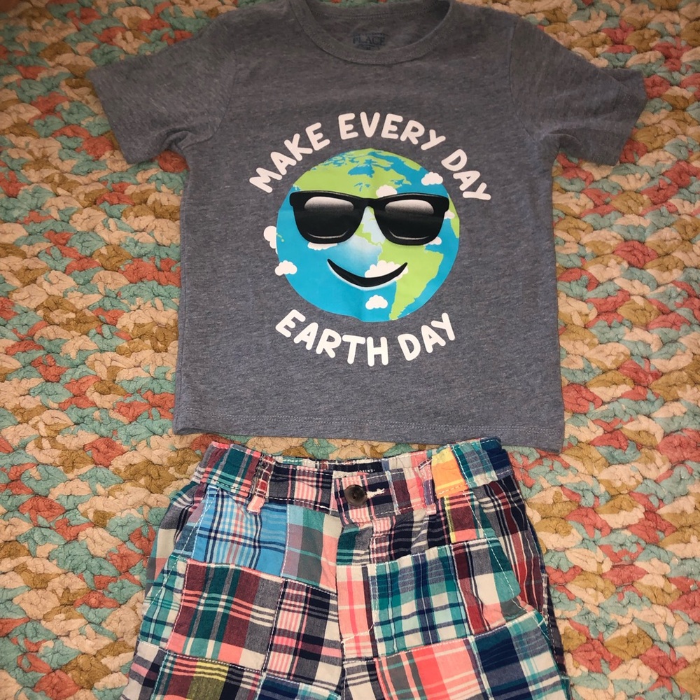 Casual Toddler Boy t shirt, shorts set